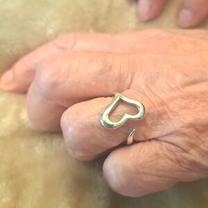 Copy of Tiffany Perreti Open heart ring
